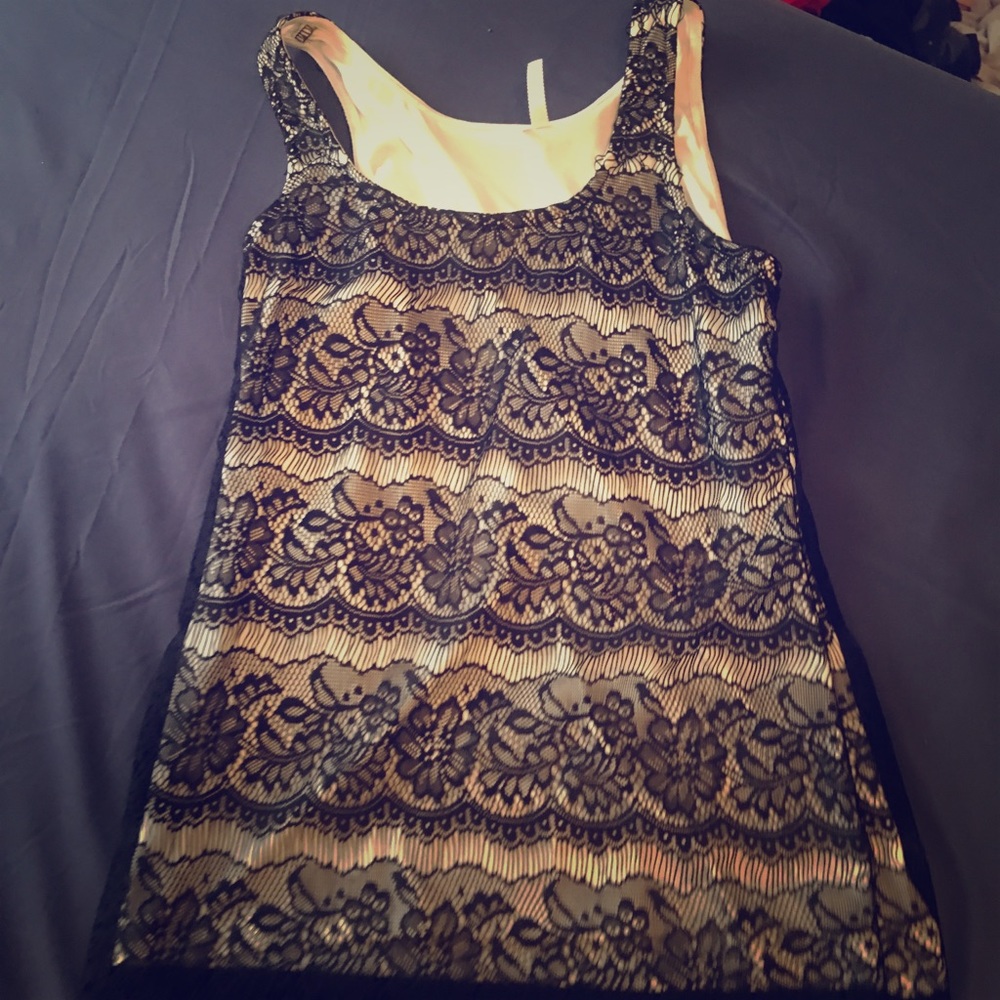 Black Lace Top